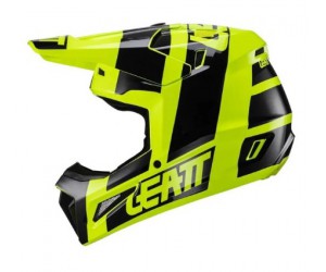 Шлем LEATT Helmet Moto 3.5 + Goggle [Citrus]